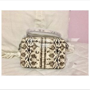 Michael Kors embossed leather(snakeskin) crossbody